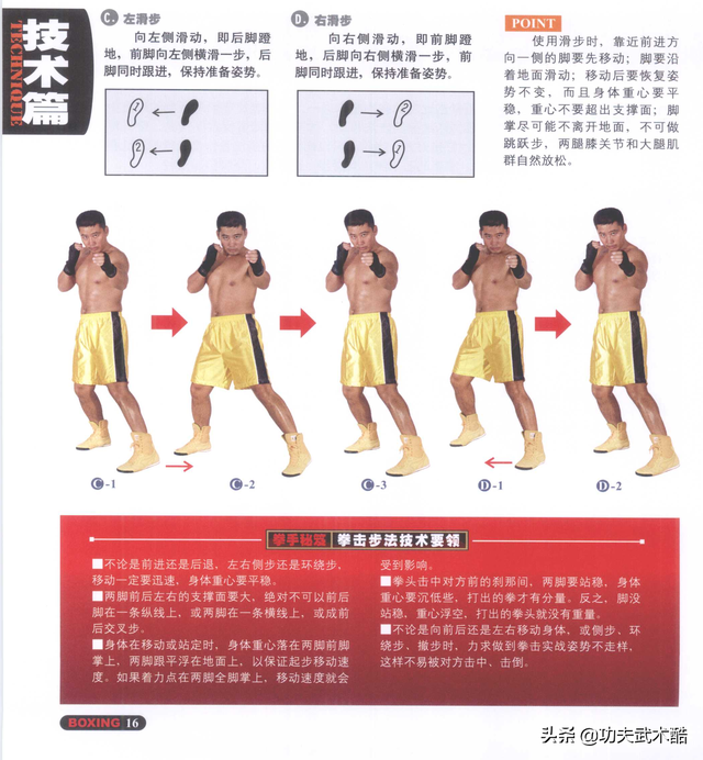 拳击实战动作训练，准备活动与实战姿势、基本步法