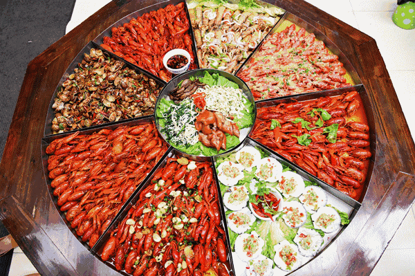 小龙虾哪里可以吃，小龙虾哪些部位可以吃（中国人吃小龙虾地图）