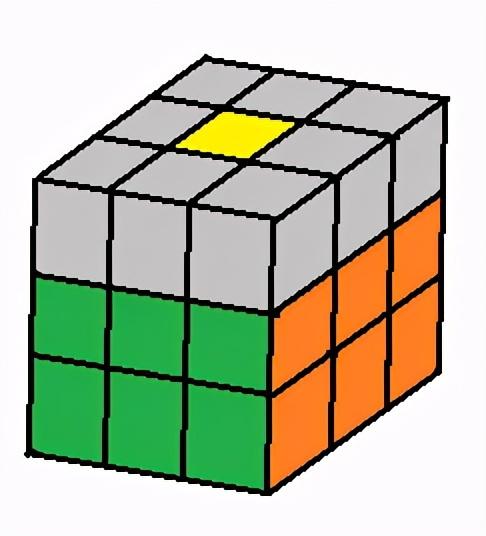 魔方第一层公式，魔方第一层快速形成立体十字（只用两条公式复原魔方）