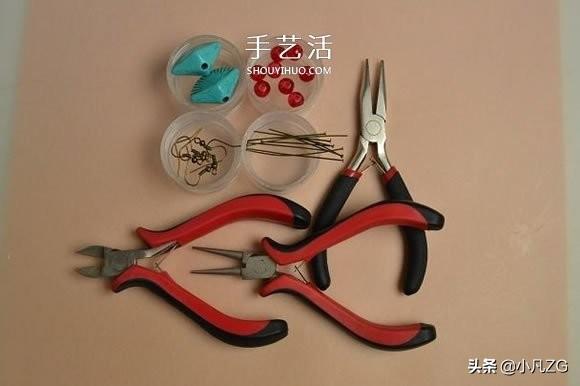 如何做贝壳饰品，如何做贝壳手工艺品（复古风格绿松石贝壳耳环的DIY制作图解教程）