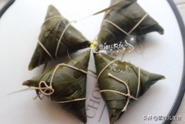 三角棕子的包法粽子的包法，三角粽子的包法（6张图片教会你三角粽最简单包法）