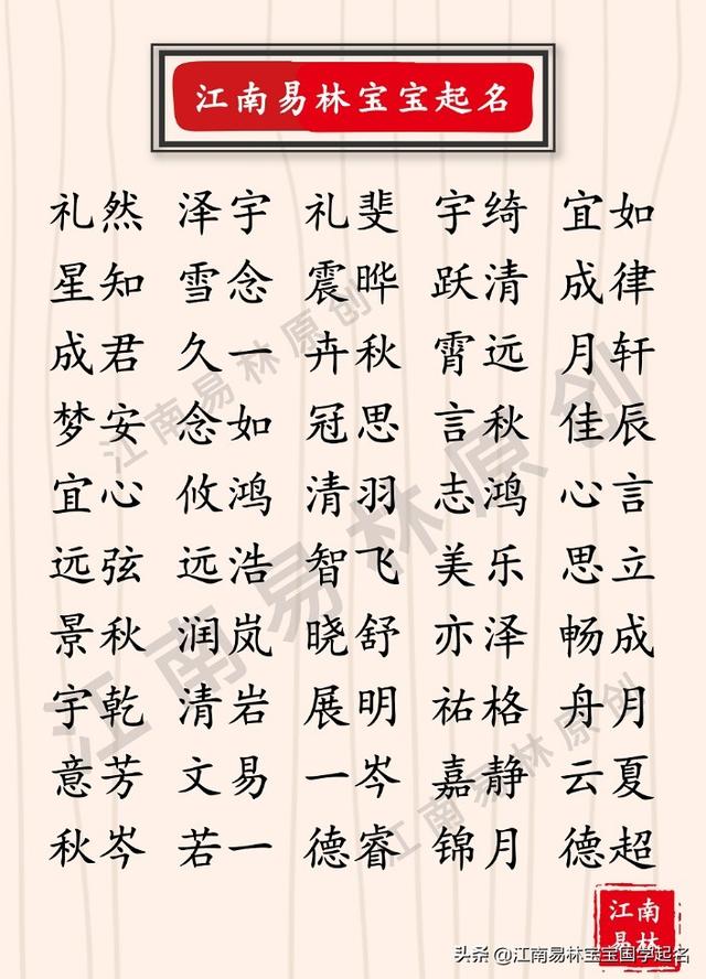 秀气名字推荐，秀气的名字（300个文雅秀气、历久弥新的宝宝名字）