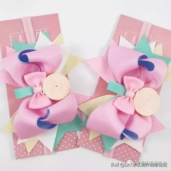 手工发夹制作教程，如何制作手工发夹（DIY手工制作）