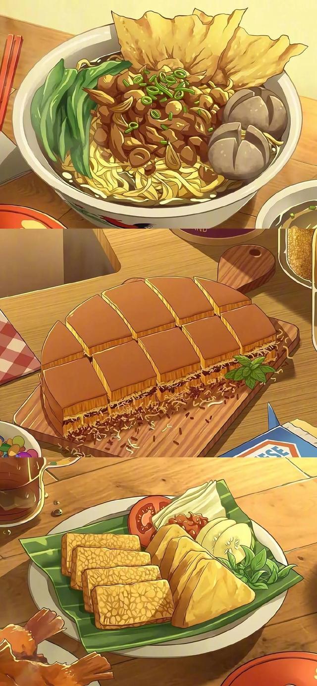 可爱的吃货女生动漫图片  吃货的世界太美好了，可爱的吃货女生动漫图片大全（动漫美食壁纸‖看着就饿了）