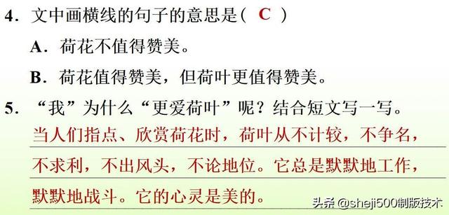 莲蓬的蓬是不是读轻声，莲蓬的蓬为什么读轻声（部编版语文三年级下册第3课《荷花》图文讲解）