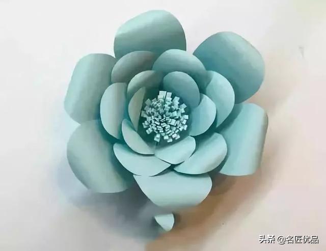 教师节礼物折纸手工花，手工折纸教程（教师节创意手工：一张纸）