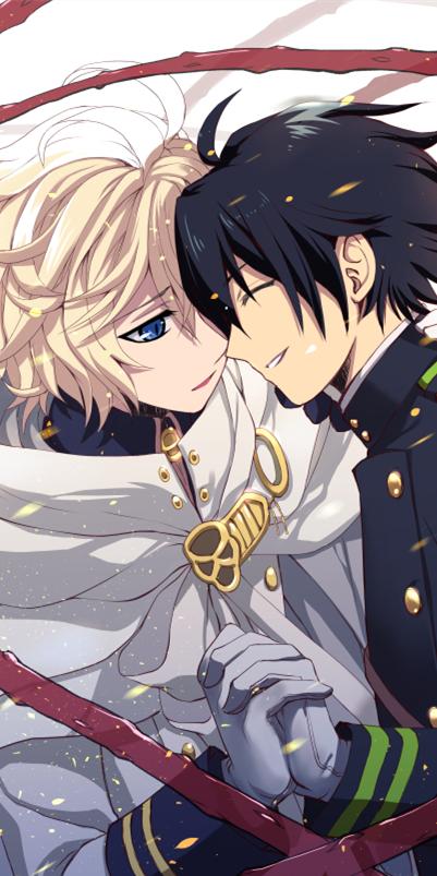 终结的炽天使头像，终结的炽天使情侣头像✨值得你拥有微信（《终结的炽天使》百夜米迦尔\u0026百夜优一郎\u0026克鲁鲁采佩西）