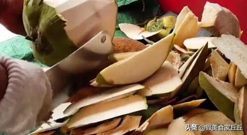 切椰子怎么切完整，手法娴熟干净利索