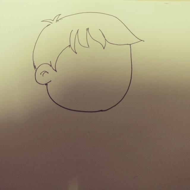 简笔画椅子是怎么画的，椅子咋画简笔画（如何来画一位坐在凳子上的卡通女孩简笔画呢）