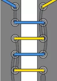 花式系鞋带教程，运动鞋简单的花式系鞋带方法（几十种鞋带花式系法）