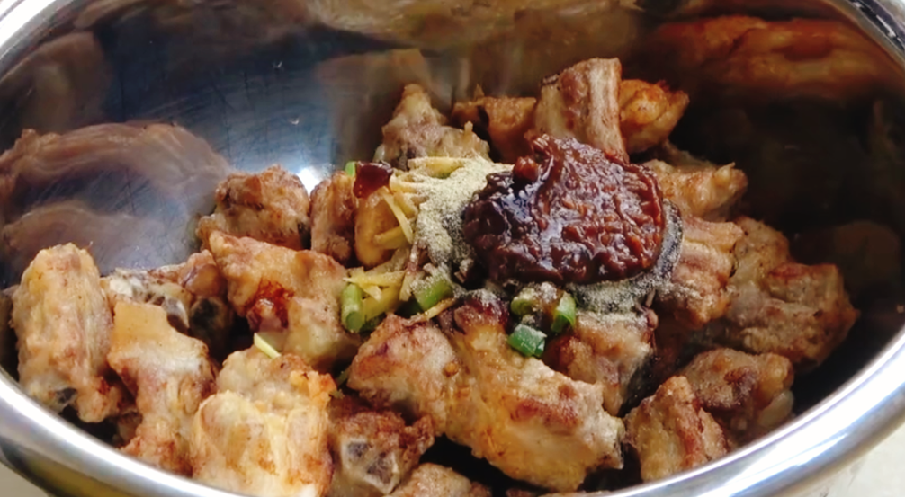 圖片[5]-【豆腐蒸排骨】做法步驟圖 不加一滴水 出鍋連湯汁都不剩-起舞食譜網