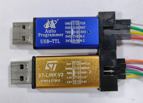 单片机程序下载器 单片机电子工程师常备的两种便携式STM32程序下载器