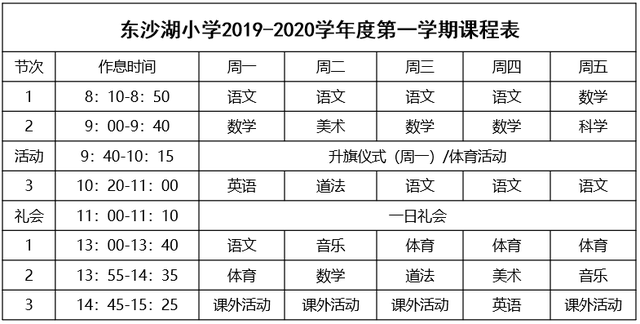 小学几点放学，小学生中午几点放学（苏州37所重点中小学分班、课程表、作息时间汇总）