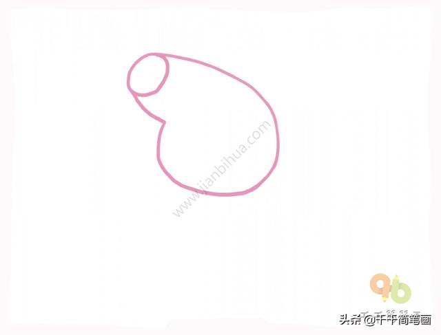 小猪佩奇的画法，小猪佩奇的简单画法（小猪佩奇简笔画）