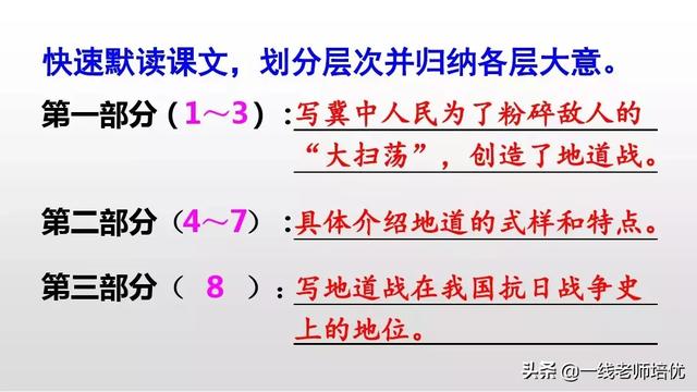 侵可以组什么词语，侵可以组啥词（部编版五年级上册第8课《冀中的地道战》重点知识点+课文讲解）