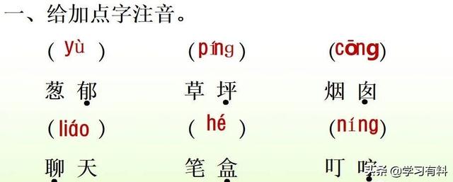 和拼音多音字组词，和拼音组词（统编语文二年级下册第8课《彩色的梦》图文解读+知识点+同步练习）