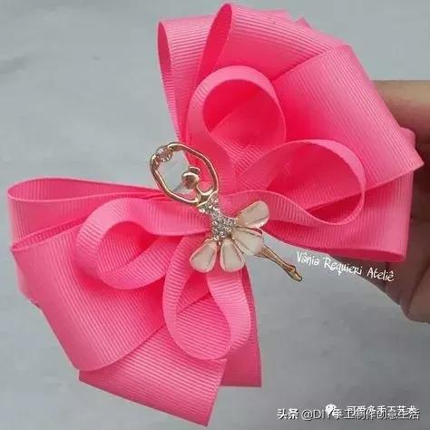 手工发夹制作教程，如何制作手工发夹（DIY手工制作）