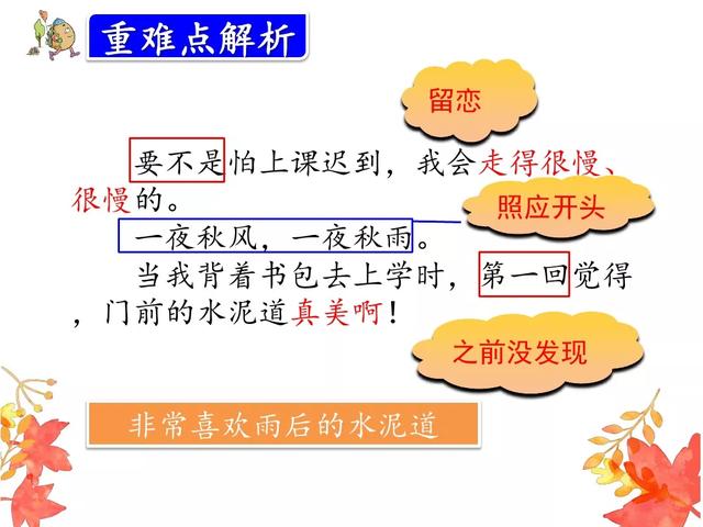 金黄的什么填词语，金黄的什么填空（部编版三年级语文上册第5课《铺满金色巴掌的水泥道》图文讲解）