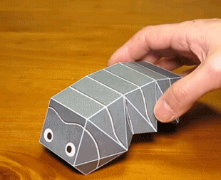 纸折隐藏小机关，怎么折简单的手账小机关（日本折纸大神把折纸玩活了）