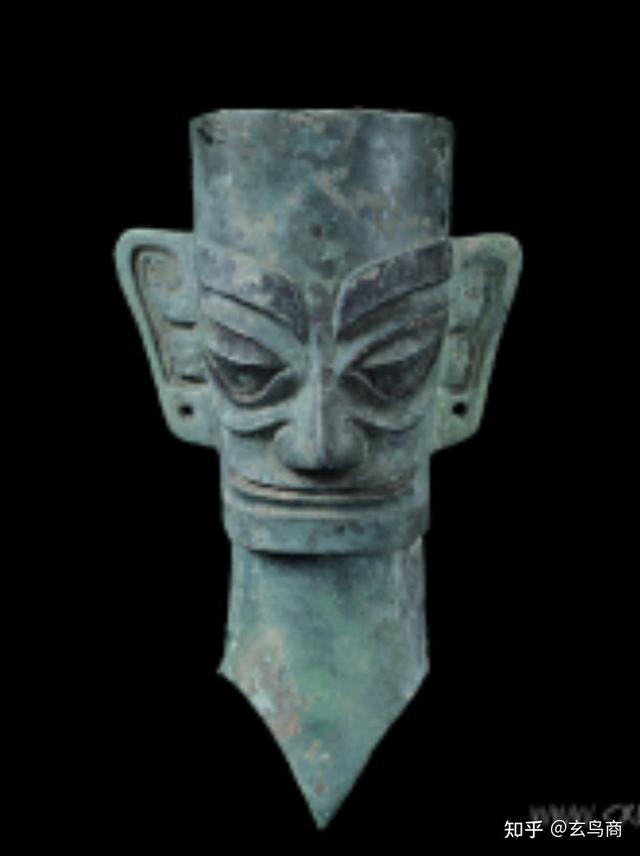 流泪跪坐表情包，微信头像，流泪跪坐表情包（三星堆扭头跪坐青铜人像是相士王）