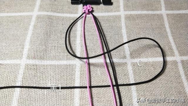 桃花手链编法教程，桃花手链编法教程全过程（桃花手链编绳图解教程）