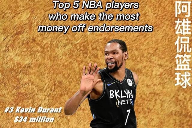 库里代言的品牌，库里代言的运动品牌（美媒列出了现役通过代言赚钱最多的五大球星）