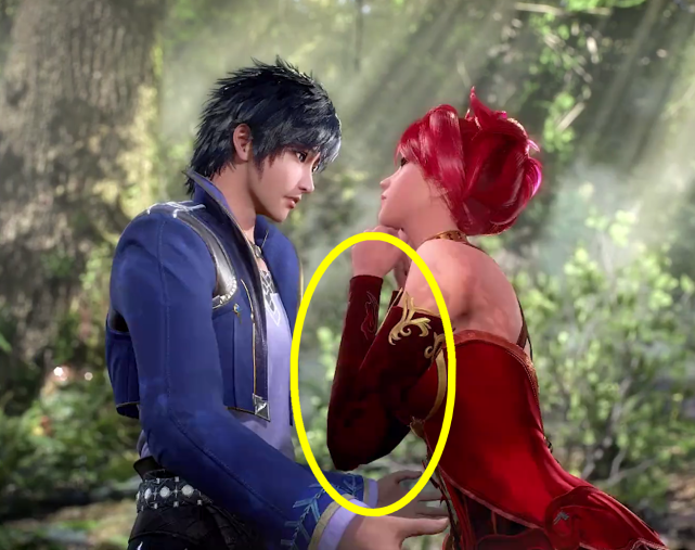 斗罗:火舞主动吻唐三时,有谁注意到她的手?