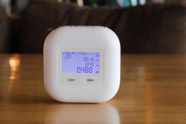 电子尺子在线测量，电子尺子在线测量仪器（小米有品上架百元激光测距尺）