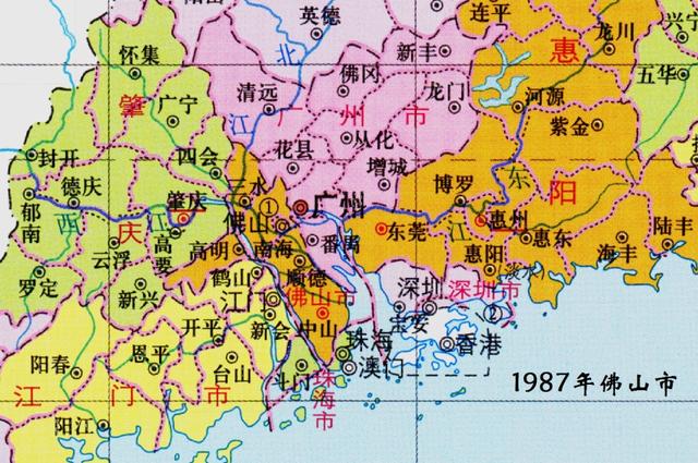 佛山建置沿革，佛山是如何由镇到市的