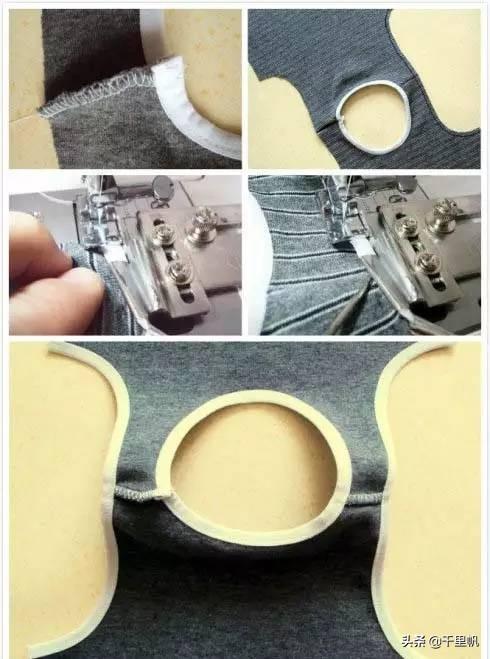 怎样手工给针织的衣服锁边，手工衣服锁边针法图解（针织面料包边应该注意的几个详细步骤）