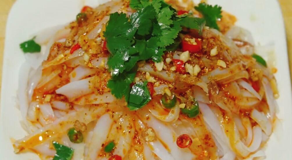 【豌豆涼粉】做法步驟圖 嫩滑勁道 自己在家做太簡單-起舞食譜網(wǎng)