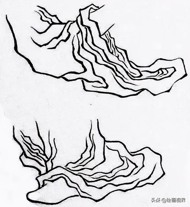 白描手法的例子，白描手法的特点以及白描绘画的三大要素（白描知识：从线条到描法）
