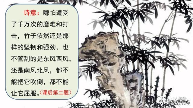立根原在破岩中，立根原在破岩中里的破岩还是什么（六年级下册语文第10课《古诗三首》图文详解及同步练习）