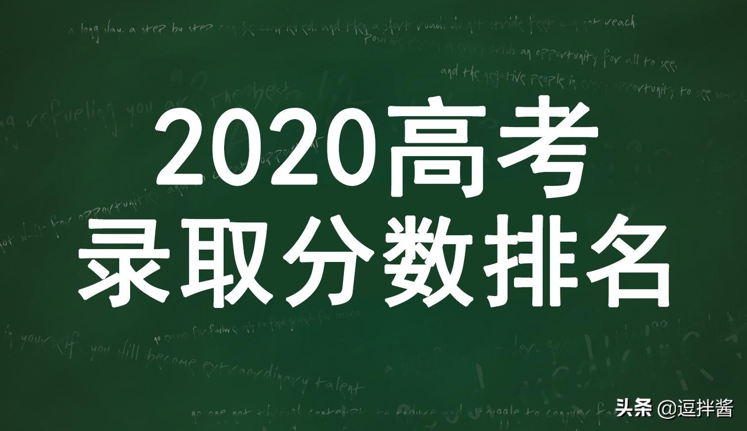 一,2020全國各省高考錄取分數線彙總表:二,2020各省文理科一批本科