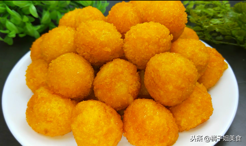 圖片[15]-【南瓜球】做法步驟圖 外皮酥脆 內(nèi)里軟糯-起舞食譜網(wǎng)