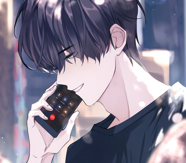 伪装学渣情侣头像，《伪装学渣》谢瑜♡贺朝微信（《伪装学渣》漫画）