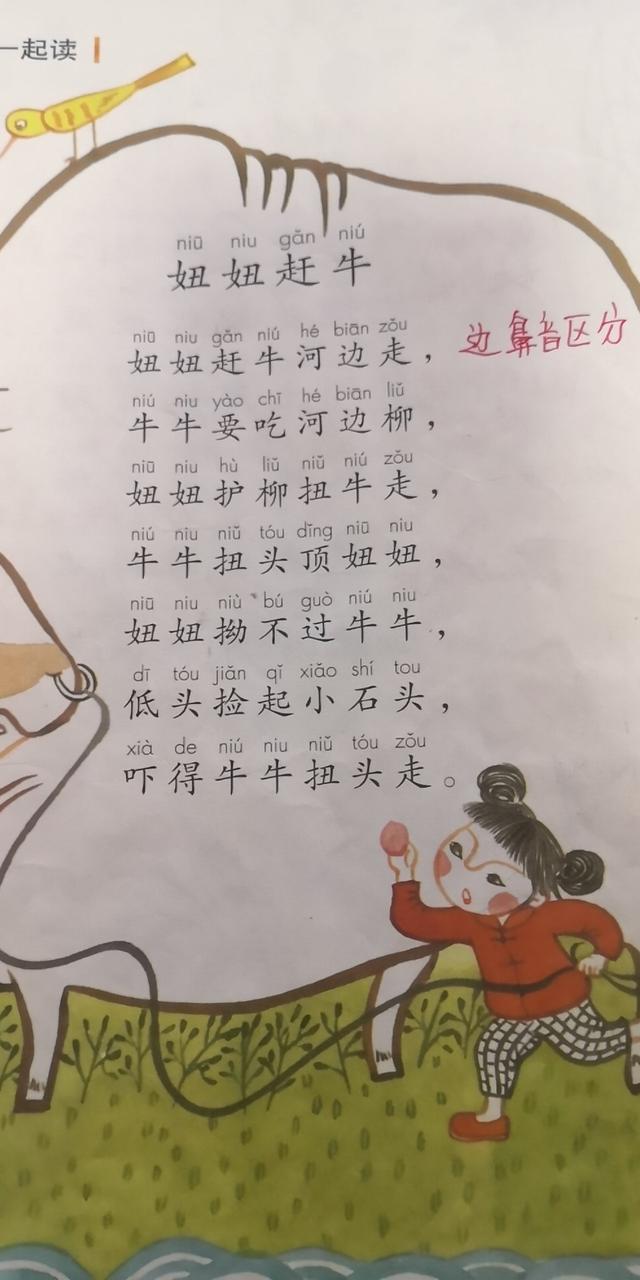 腹组词语和部首，瞧组词语（一年级家长留步下册《语文园地四》知识点易错点）