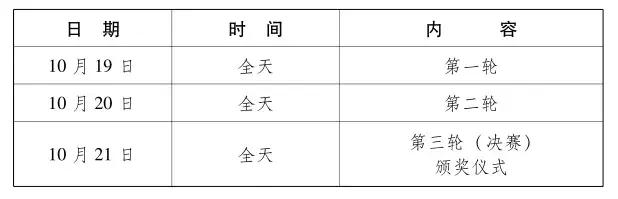 2019武汉军运会时间表，武汉军运会时间（武汉军运会最全项目赛程）