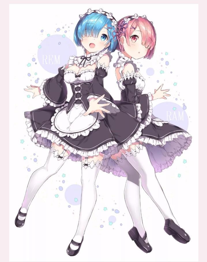 沫兮·动漫/闺蜜头像/雷姆拉姆微信，沫兮·动漫/闺蜜头像/雷姆拉姆（喜欢拉姆雷姆这对姐妹的）