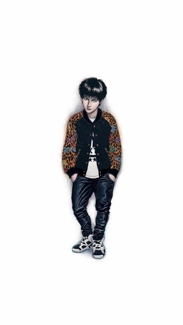 篮球男生头像，篮球头像微信（灌篮高手来一波）