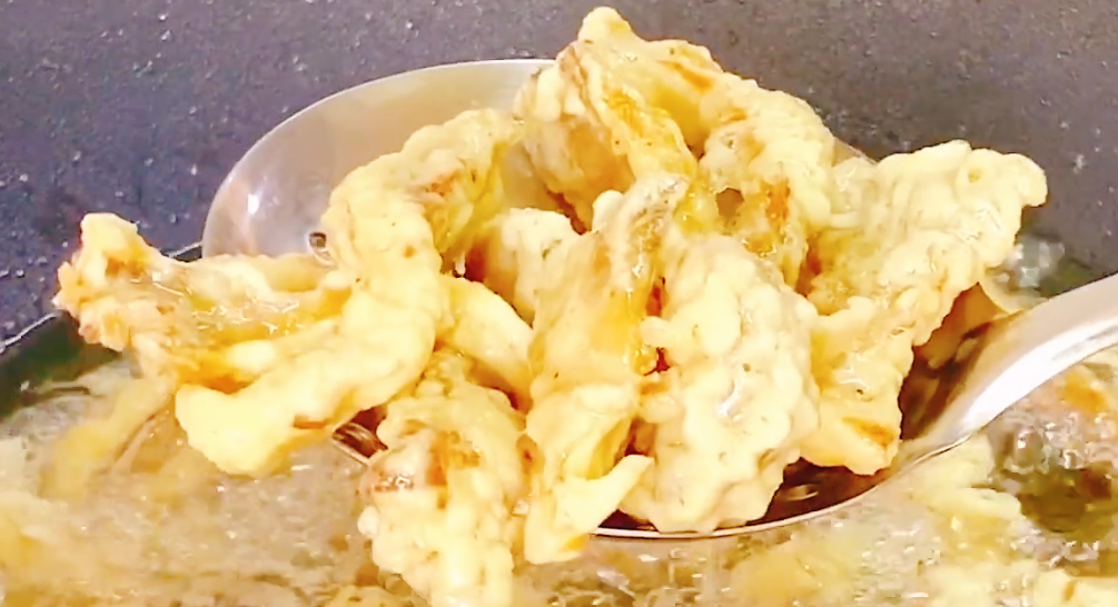 圖片[5]-【椒鹽干炸蘑菇】做法步驟圖 要不要焯水？手把手教你 外酥里-起舞食譜網