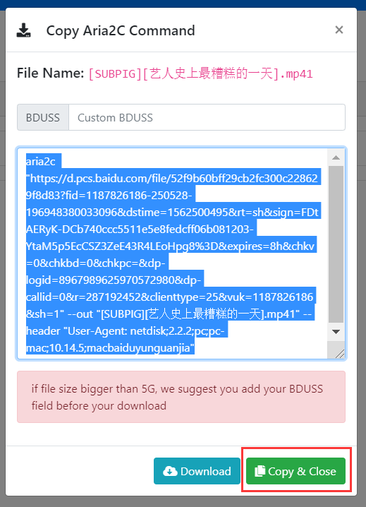 快速给去除前缀的百度云链接和磁力链接添加前缀，百度磁力格式加前缀（免费下载百度云盘、种子文件）