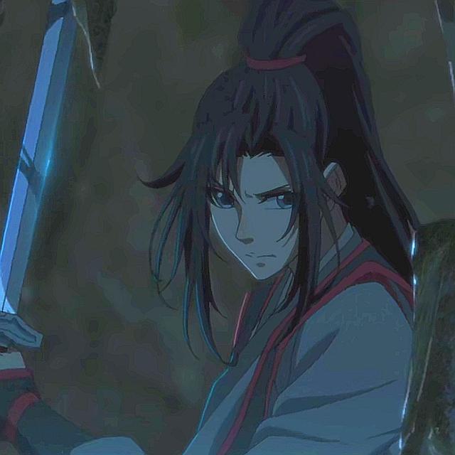魔道祖师动漫图片，重温经典动漫魔道祖师魏无羡头像系列.微信（魔道祖师之忘羡头像）