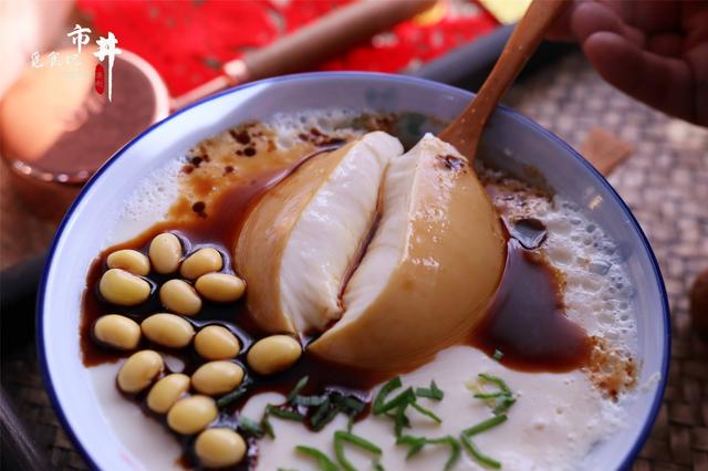 豆腐花的制作方法，豆腐花的制作方法和配料石膏（晚上泡1把黄豆）