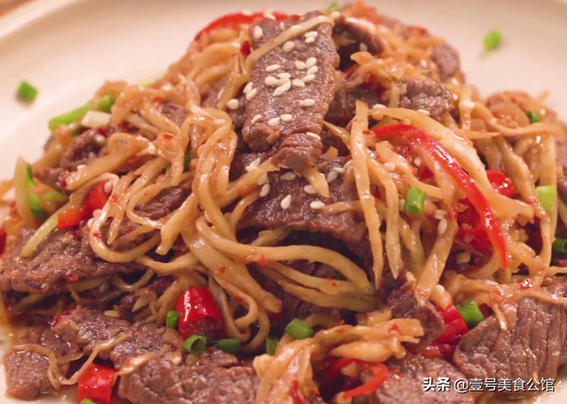 怎样做美味的黄瓜茭白炒牛肉末，肉末炒黄瓜怎么做好吃（简单好吃的牛肉茭白丝）