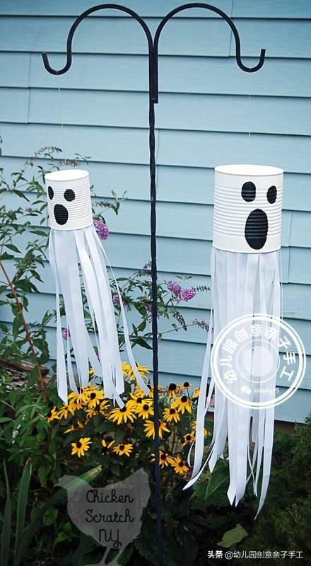 万圣节手工教程，万圣节手工diy作品（30款好看又简单的万圣幽灵手工）