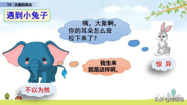 慢慢拼音怎么读，慢慢拼音（二年级下册语文课文19《大象的耳朵》图文详解及同步练习）