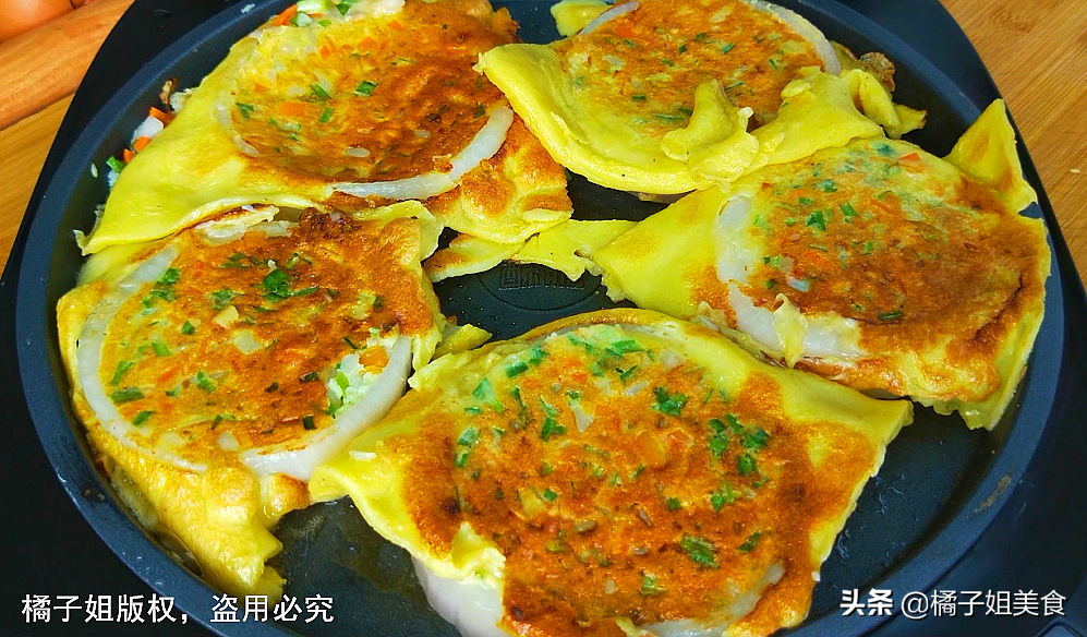 圖片[8]-【洋蔥雞蛋餅】做法步驟圖 營養均衡 美味好吃-起舞食譜網