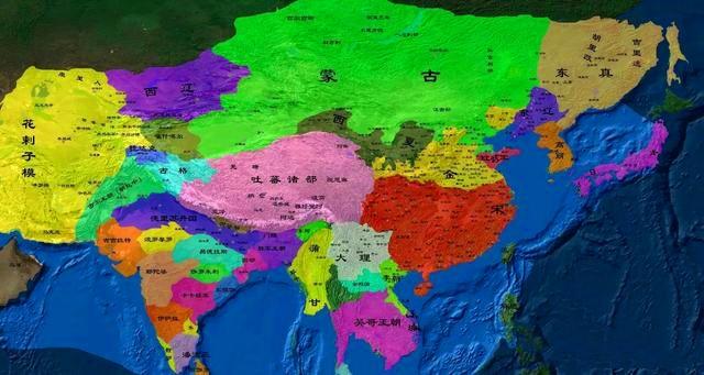 成吉思汗打的天下地图，成吉思汗打的天下地图有多大（成吉思汗打下的领土都包含了现代哪些国家）