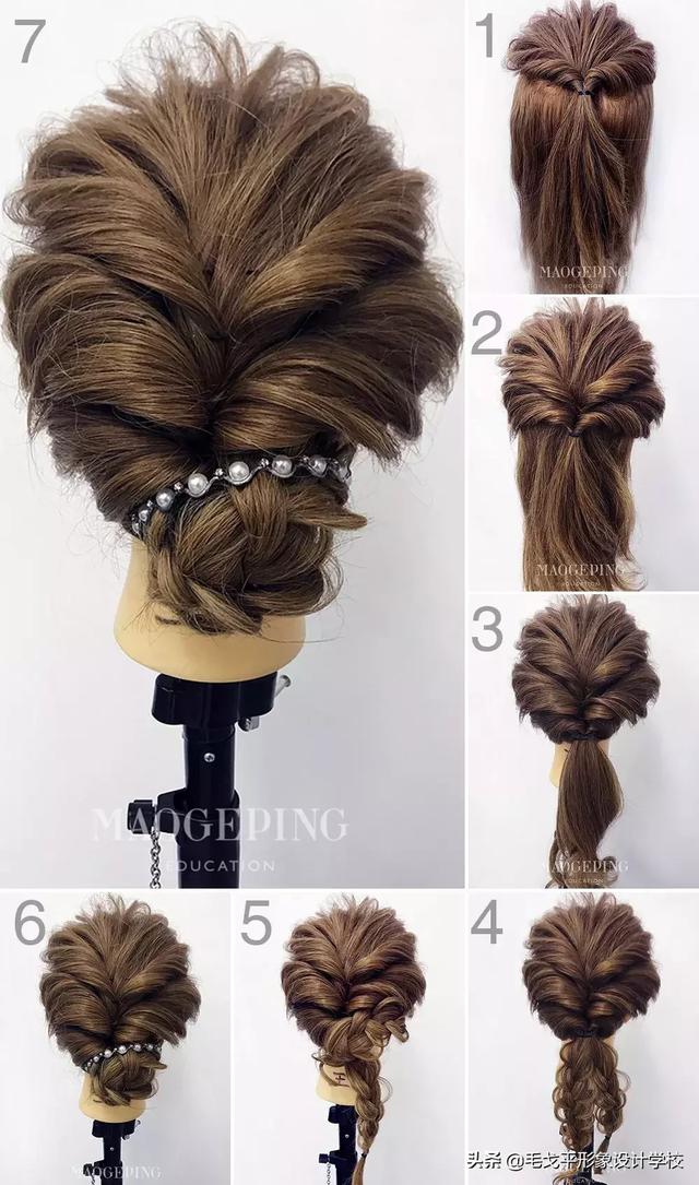 简单漂亮的发型，简单漂亮的发型编头发（教你九款适合上班族的扎发）